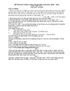 De thi hsg van 8 cap huyen