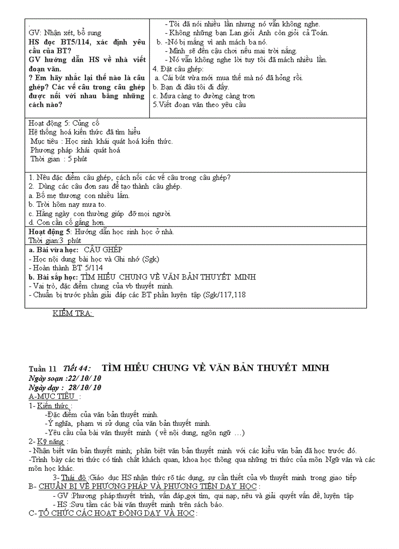 image for page GA 8 chuẩn tuần 10 11
