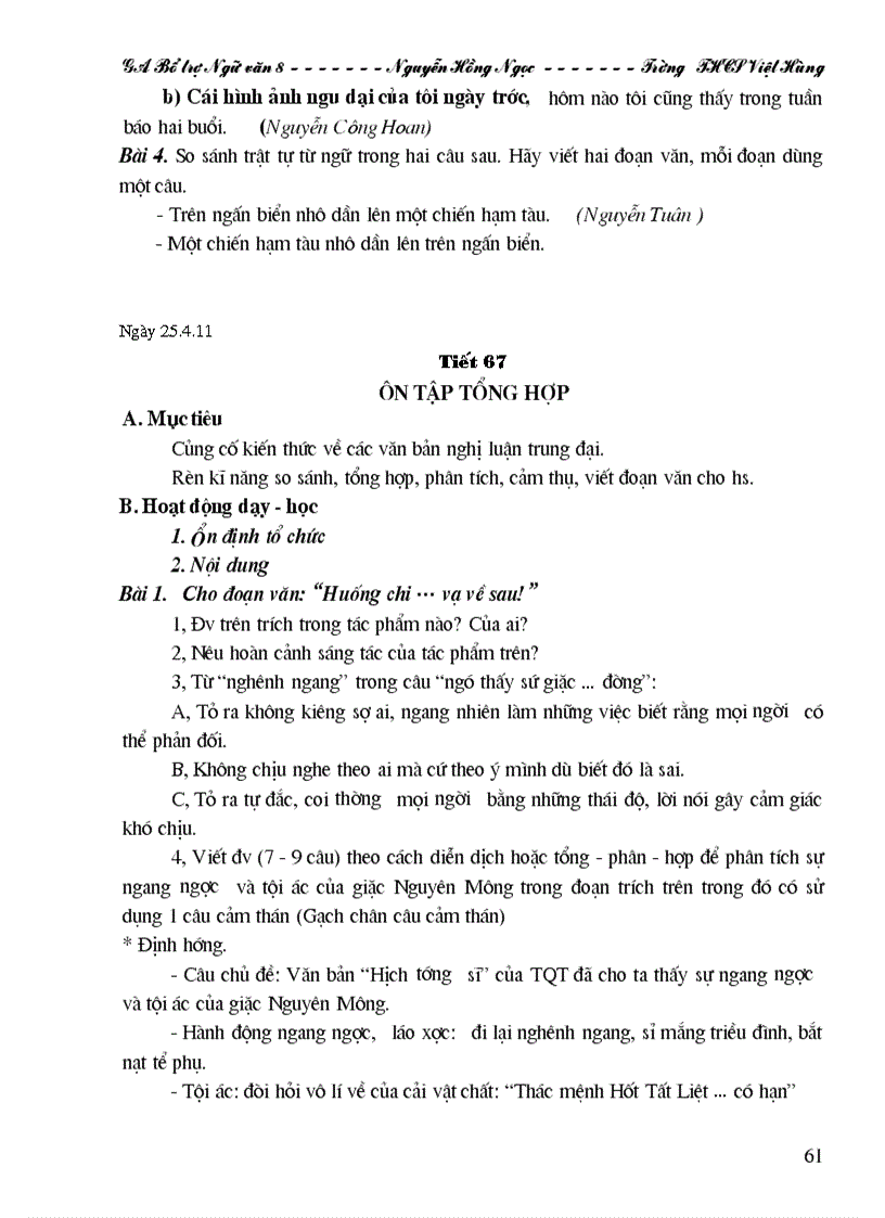 image for page GA buổi 2 Kì II