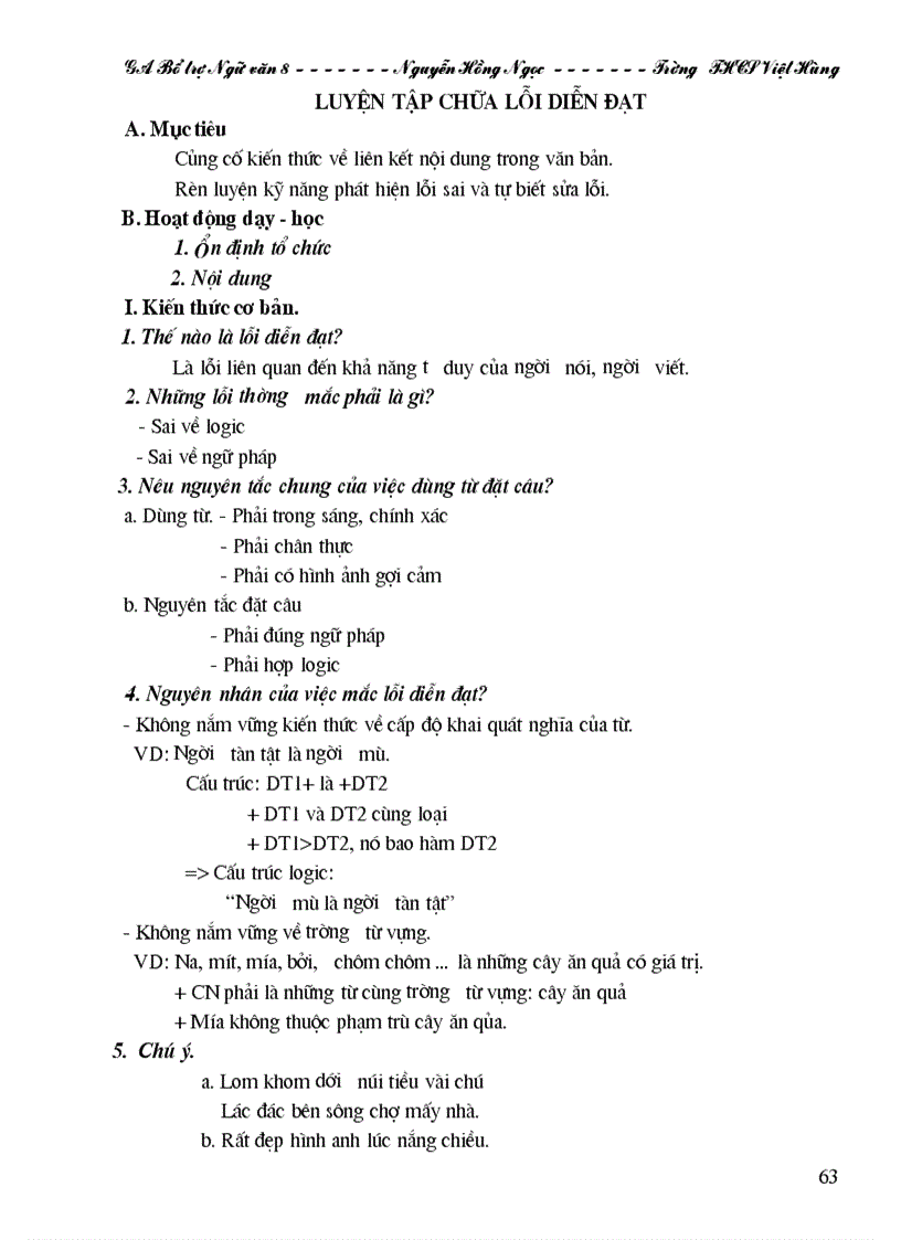 image for page GA buổi 2 Kì II