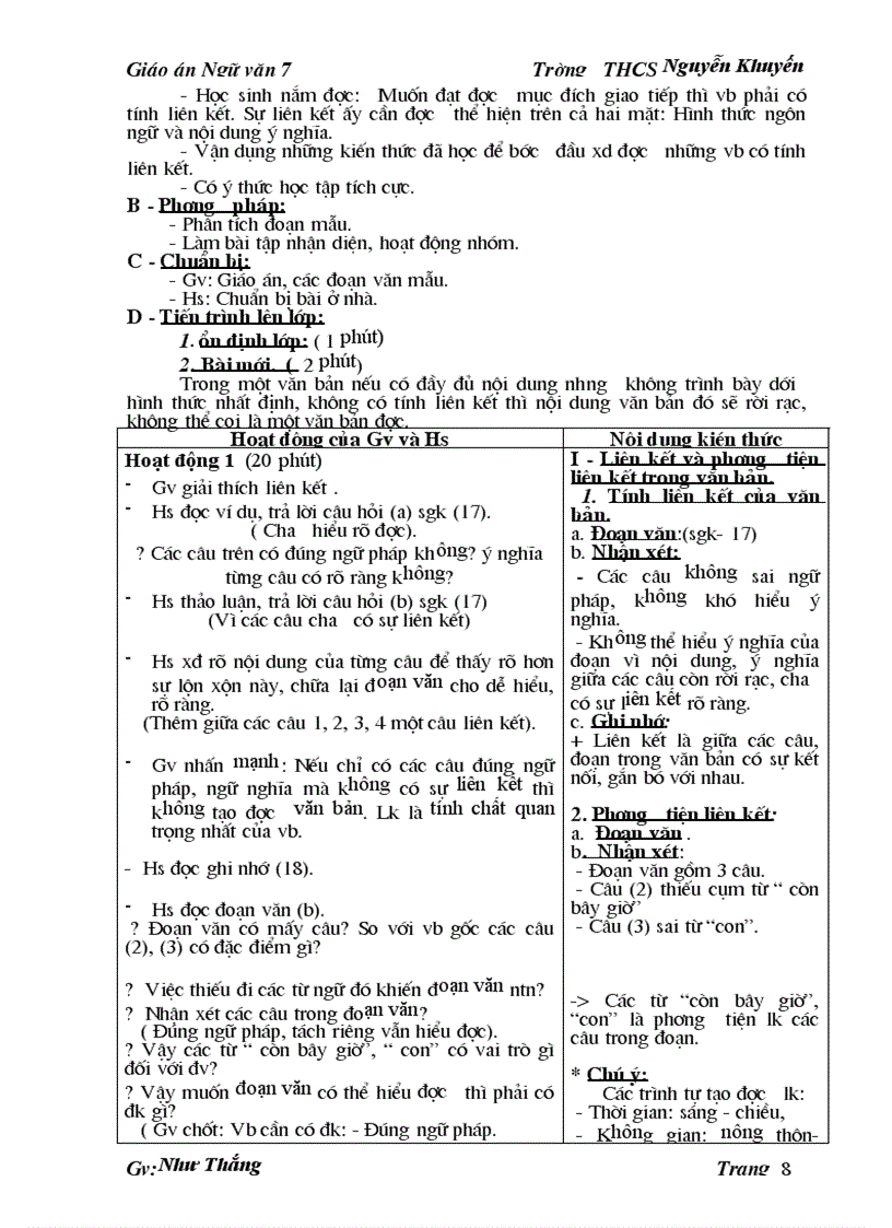 image for page GA Ngữ Văn 7 PP mới của Bộ GD