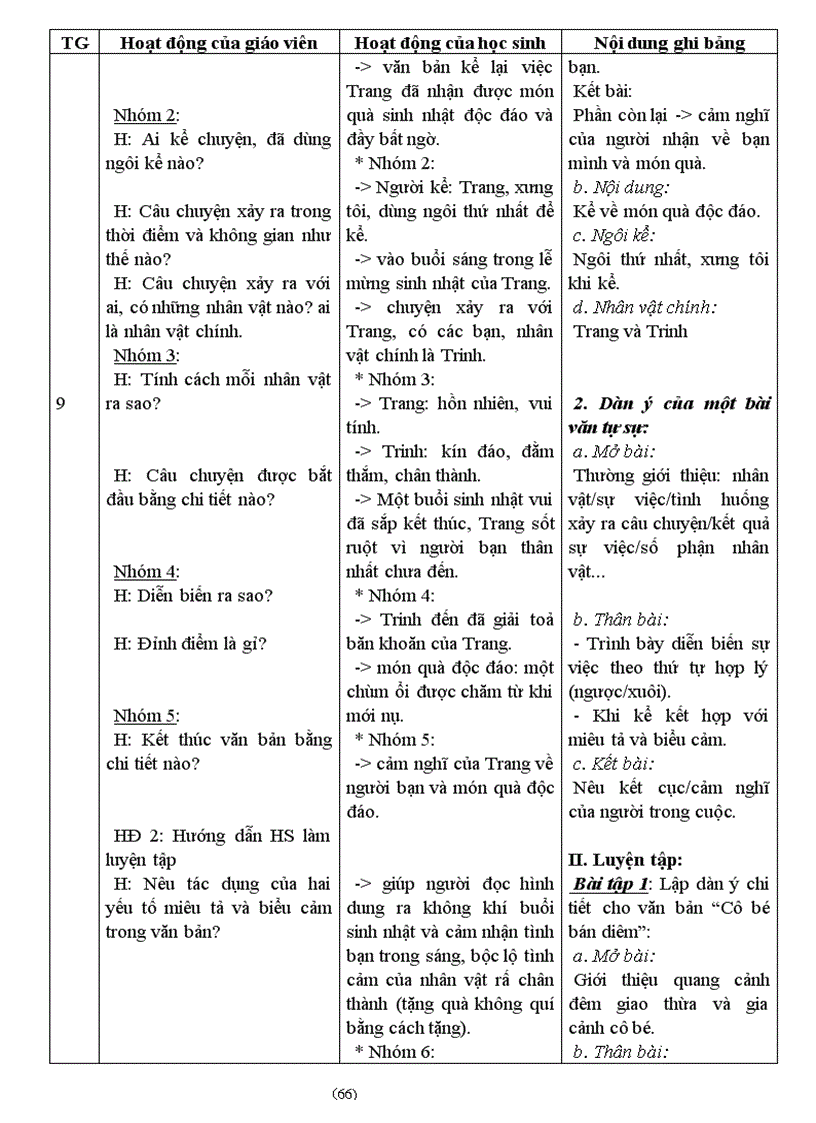 image for page GA Ngữ văn 8 4 cột