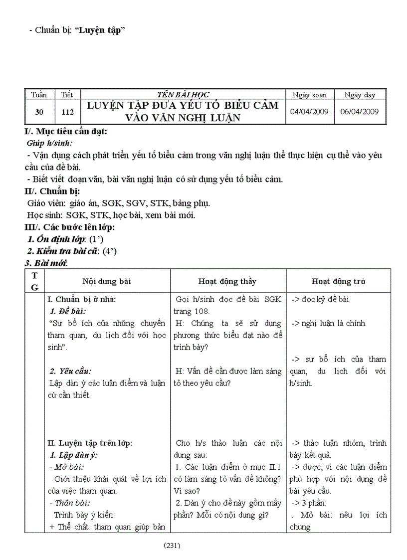 image for page GA Ngữ văn 8 4 cột