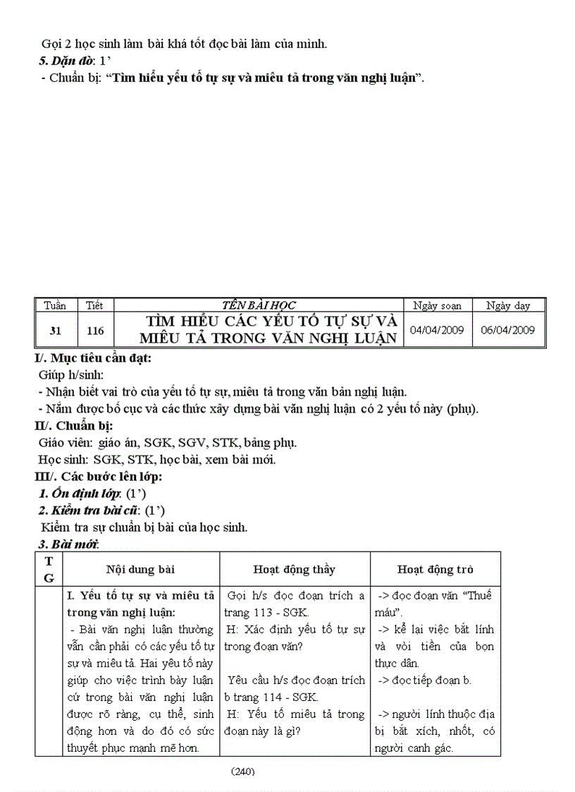 image for page GA Ngữ văn 8 4 cột