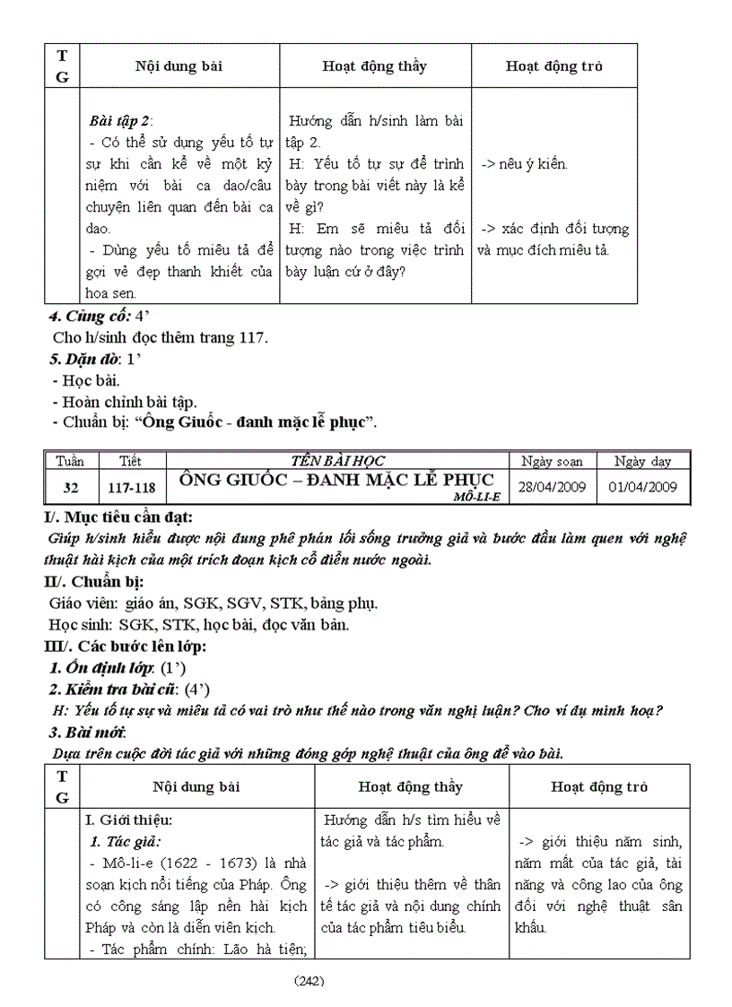 image for page GA Ngữ văn 8 4 cột