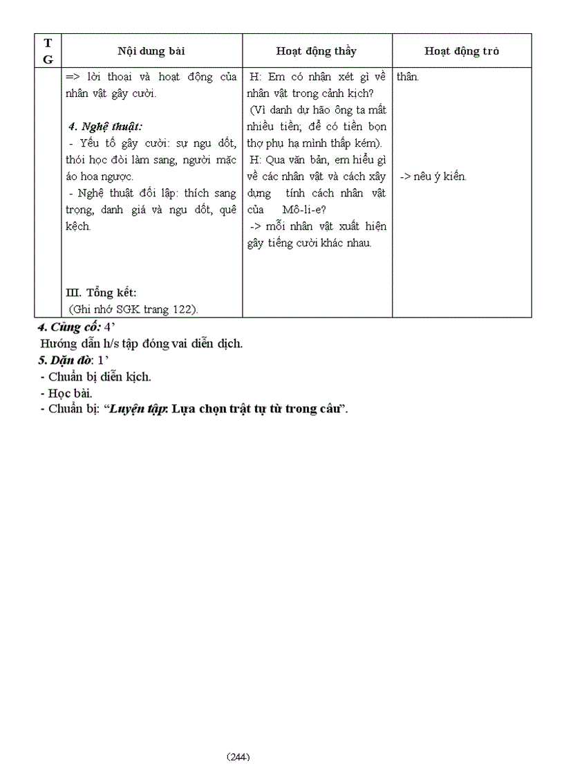 image for page GA Ngữ văn 8 4 cột