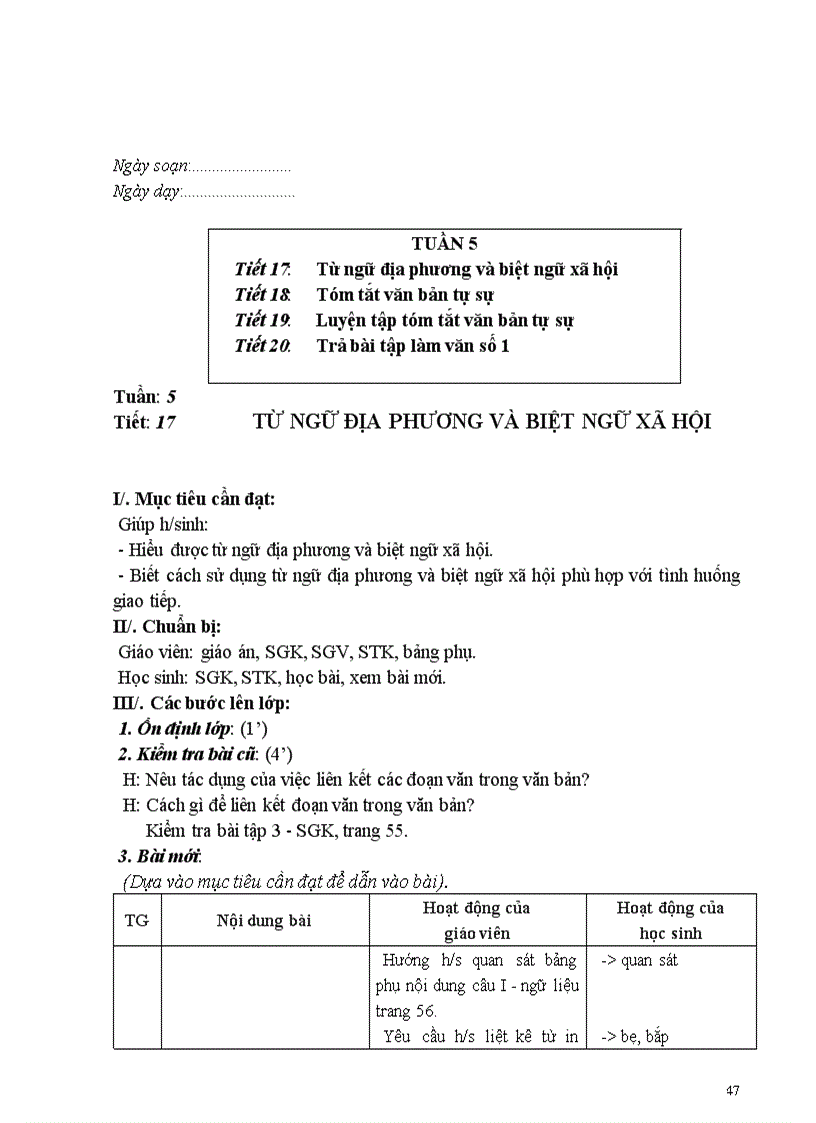 image for page GA Ngữ văn 8 cột