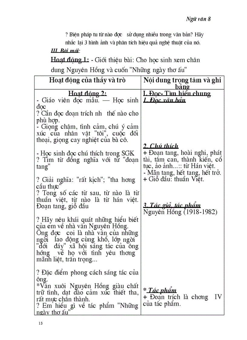 image for page Ga Ngữ văn 8 hay