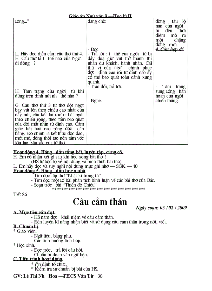 image for page Ga ngữ văn 8 hk ii mới