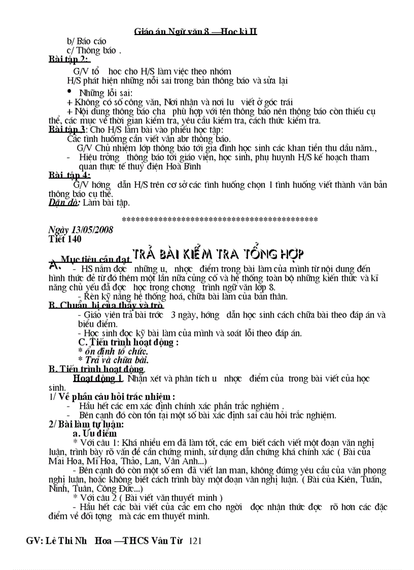 image for page Ga ngữ văn 8 hk ii mới