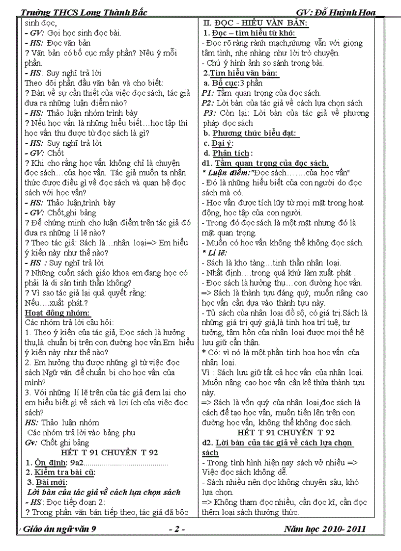 image for page GA Van 9 HKII 2010 2011 chuẩn doc