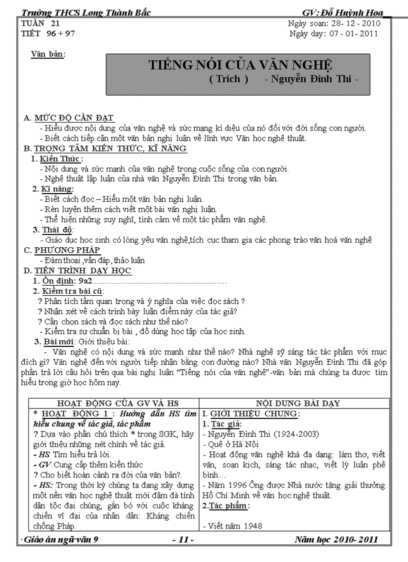 image for page GA Van 9 HKII 2010 2011 chuẩn doc