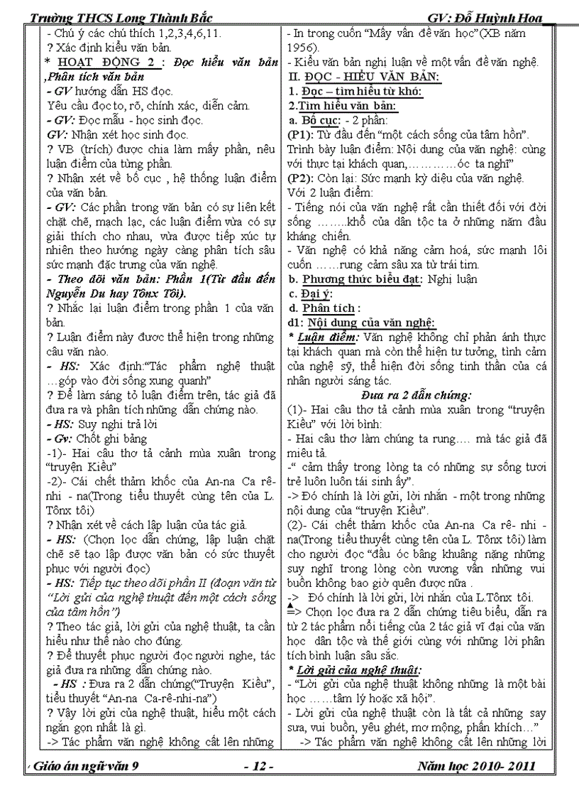 image for page GA Van 9 HKII 2010 2011 chuẩn doc