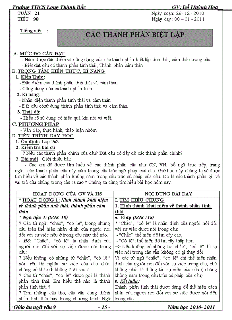 image for page GA Van 9 HKII 2010 2011 chuẩn doc