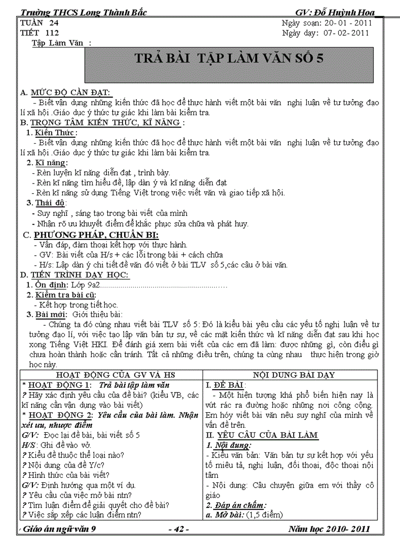 image for page GA Van 9 HKII 2010 2011 chuẩn doc