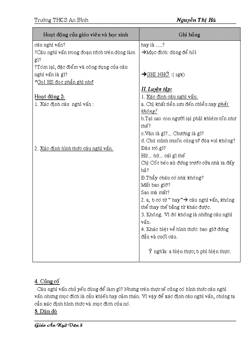 image for page Giao an 8 HKII chuan