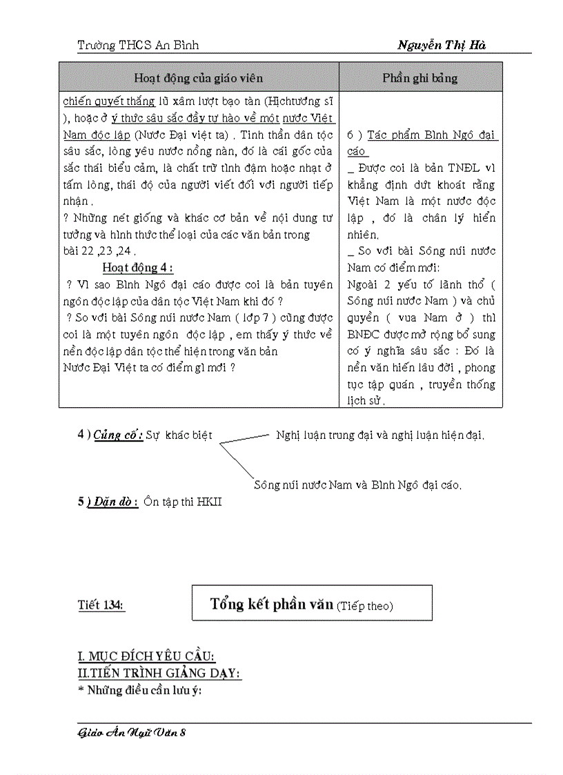 image for page Giao an 8 HKII chuan