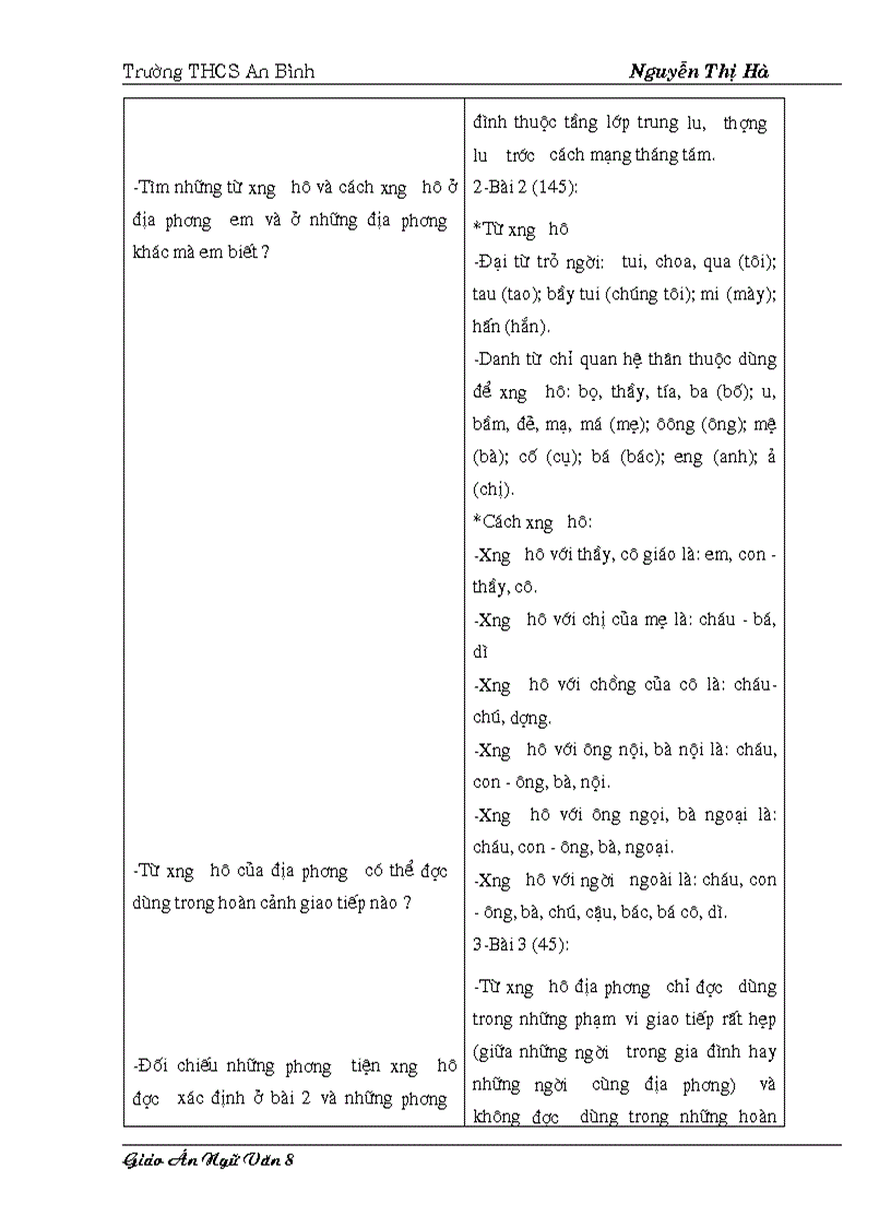 image for page Giao an 8 HKII chuan