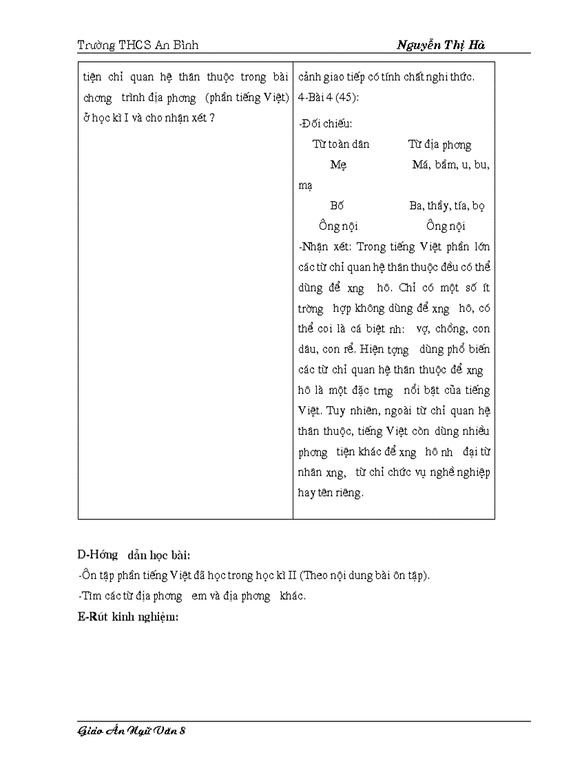 image for page Giao an 8 HKII chuan