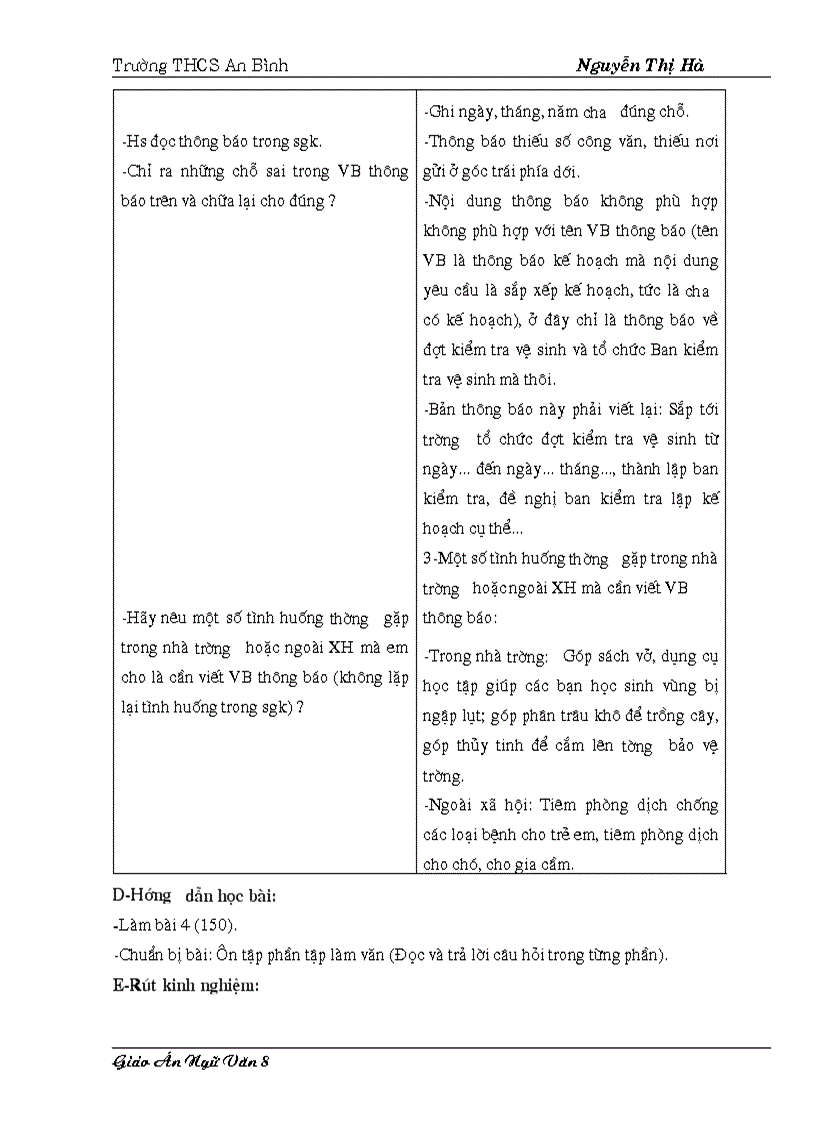 image for page Giao an 8 HKII chuan