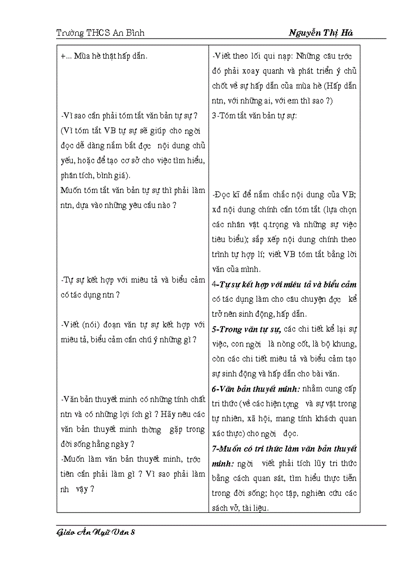 image for page Giao an 8 HKII chuan