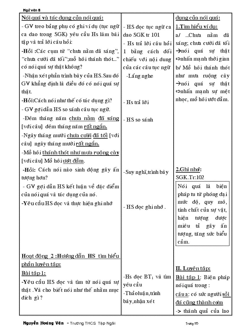 image for page Giáo án 8 từ tuần 1 đến tuần 8 theo chuẩn