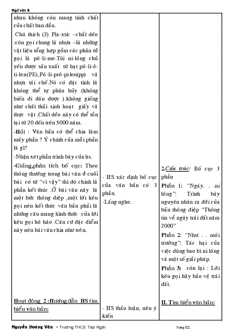 image for page Giáo án 8 từ tuần 1 đến tuần 8 theo chuẩn