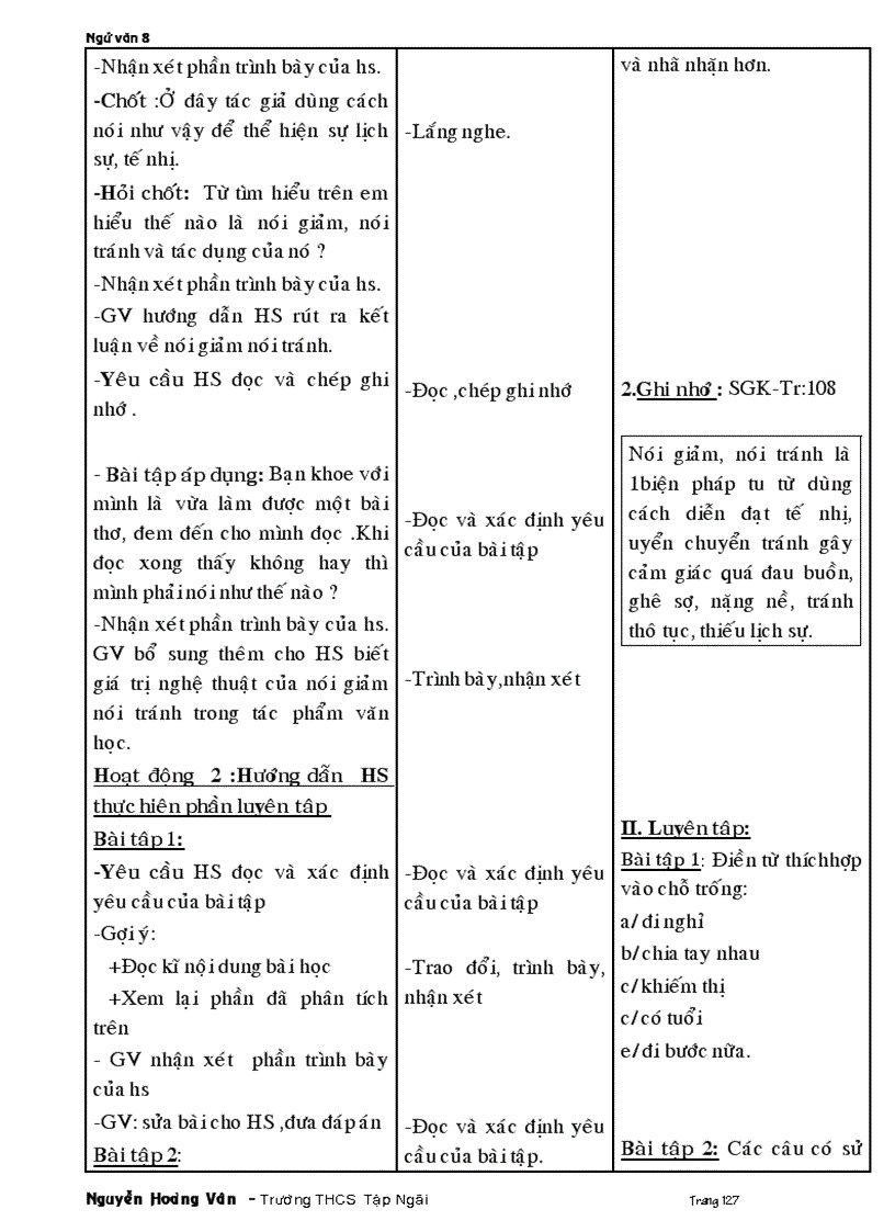 image for page Giáo án 8 từ tuần 1 đến tuần 8 theo chuẩn