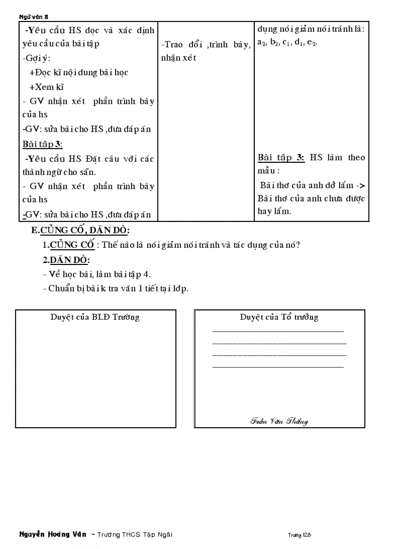 image for page Giáo án 8 từ tuần 1 đến tuần 8 theo chuẩn