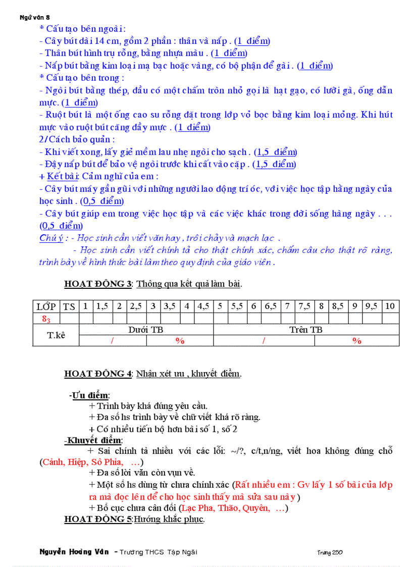 image for page Giáo án 8 tuần 11 24 năm học 2011 2012