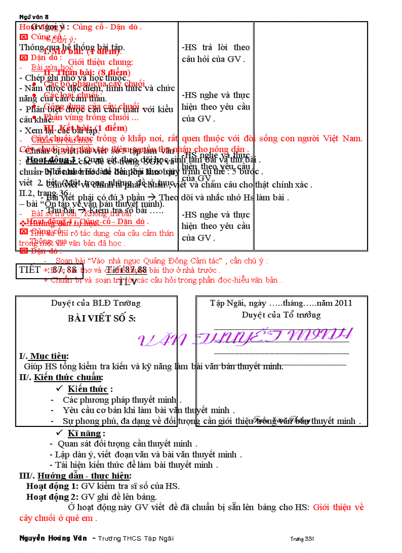 image for page Giáo án 8 tuần 11 24 năm học 2011 2012