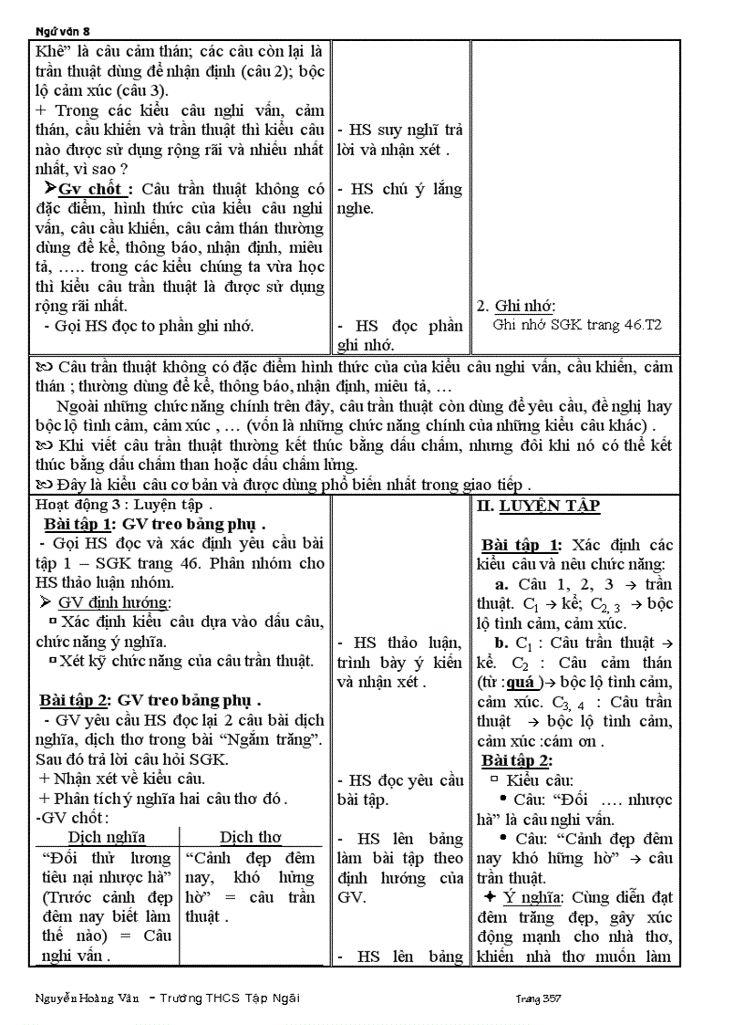 image for page Giáo án 8 tuần 25 37 năm học 2011 2012