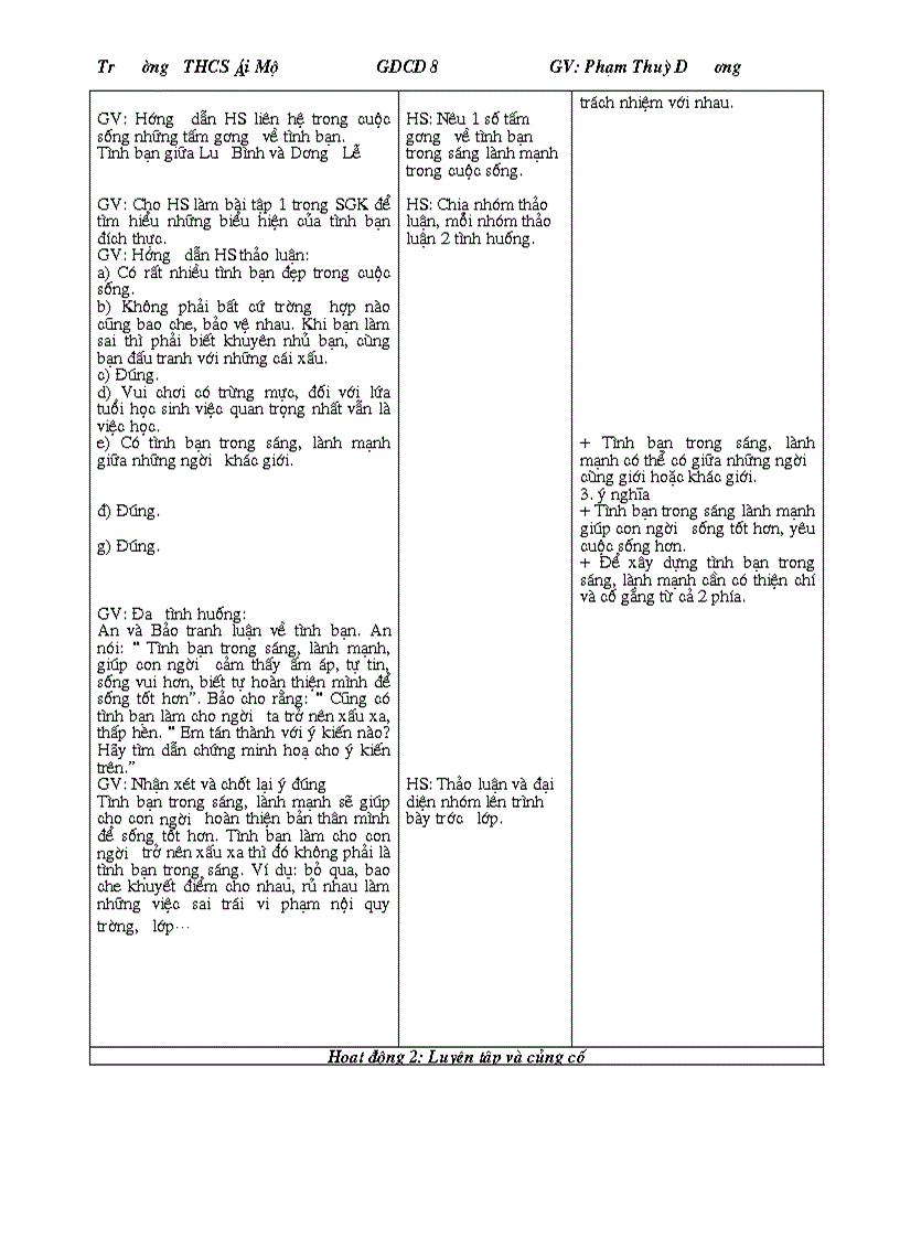 image for page Giáo án Công dân 8