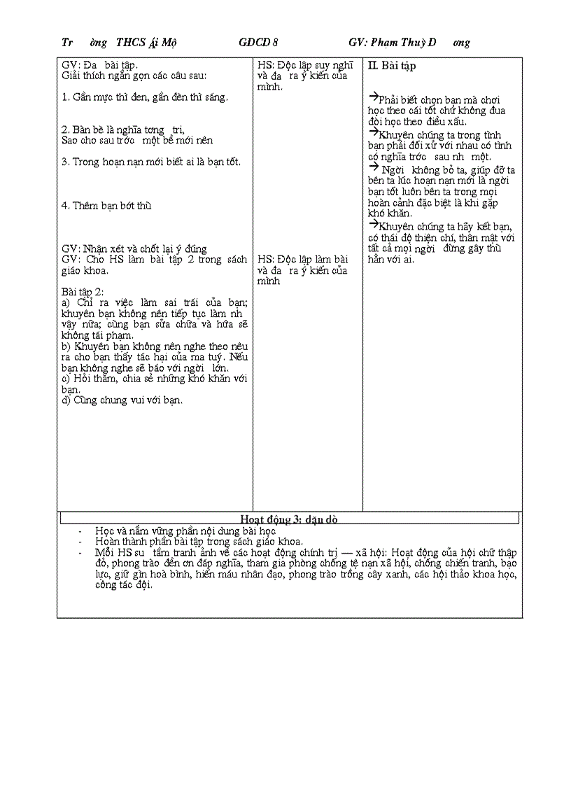 image for page Giáo án Công dân 8