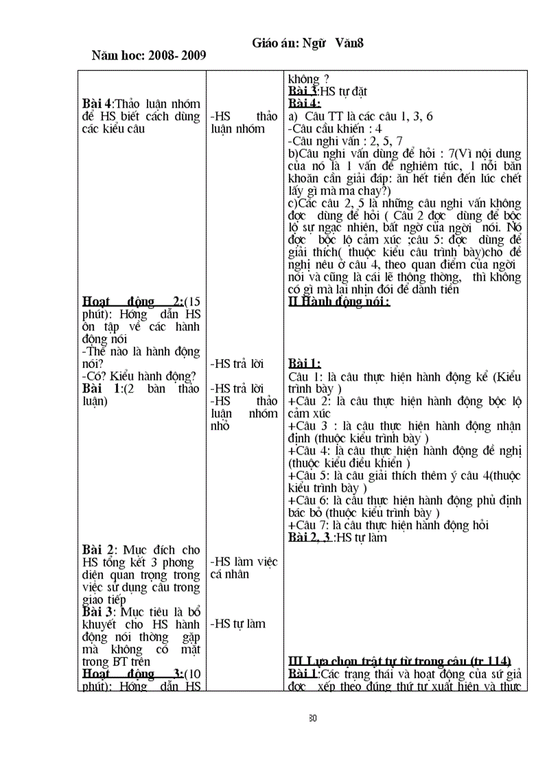 image for page Giáo án HKII chi tiết