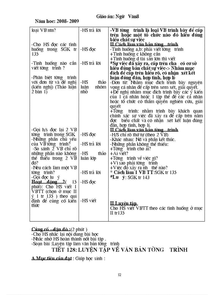 image for page Giáo án HKII chi tiết