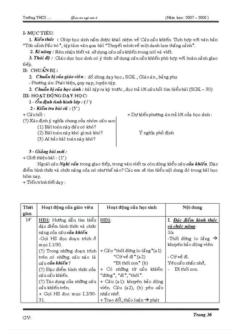 image for page Giáo án kỳ ii 4 cột