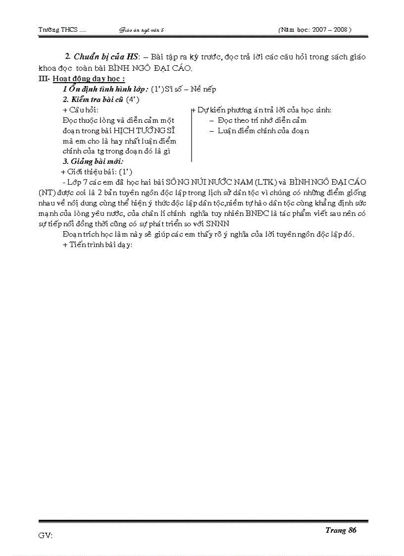 image for page Giáo án kỳ ii 4 cột