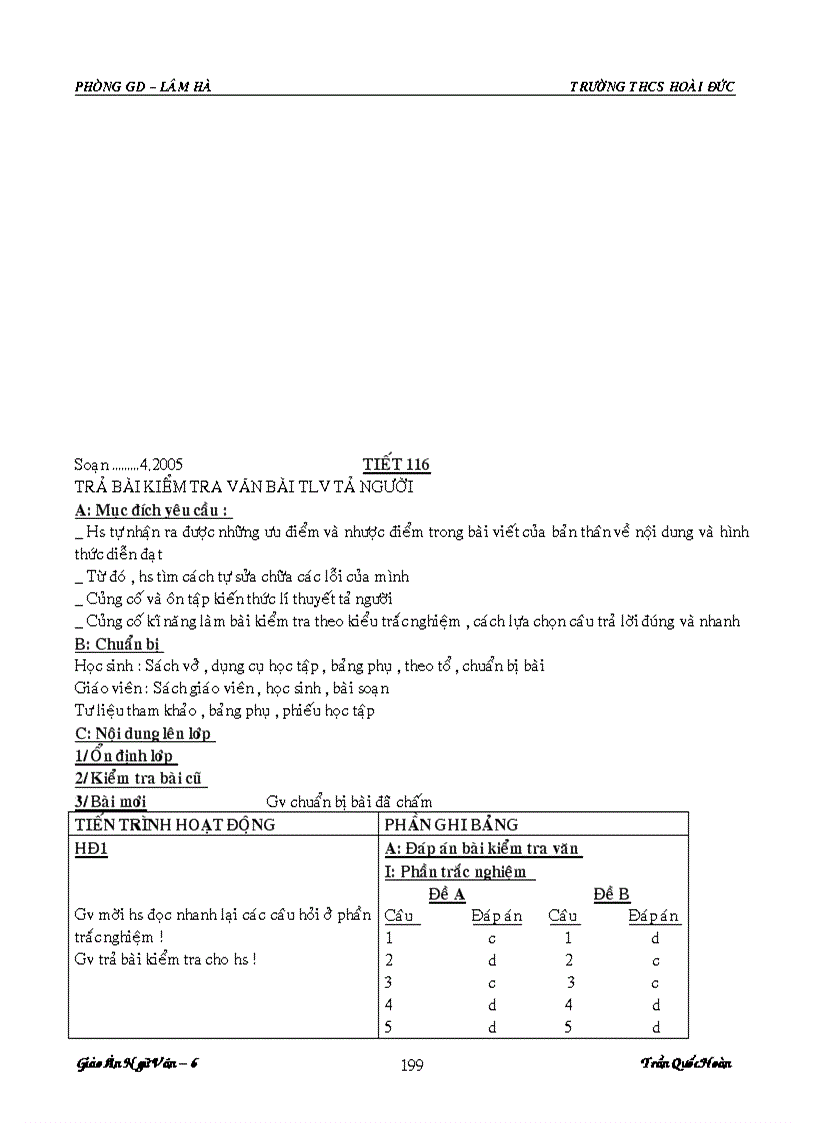 image for page Giáo án ngữ văn 6