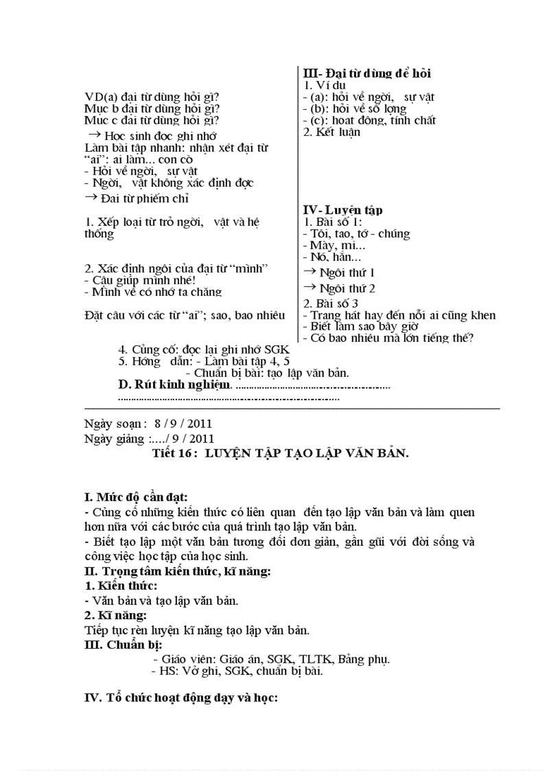 image for page Giáo án ngữ văn 7 tuần 4 CKTKN