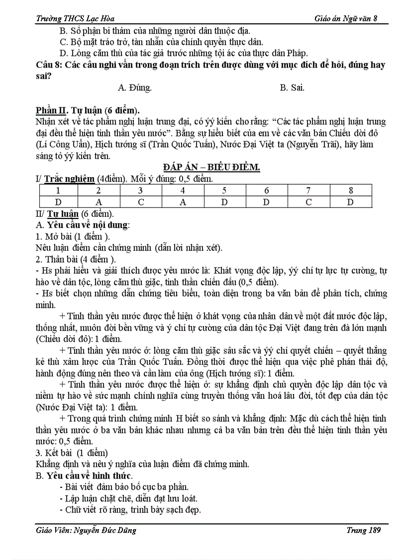 image for page Giáo án ngữ văn 8 3 cột CKTKN