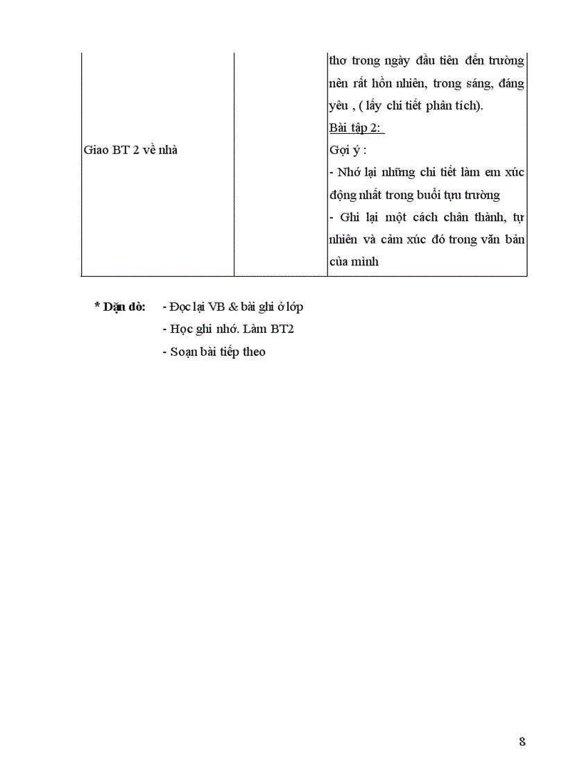 image for page Giáo án ngữ văn 8 cả năm 3 cột chuẩn mới