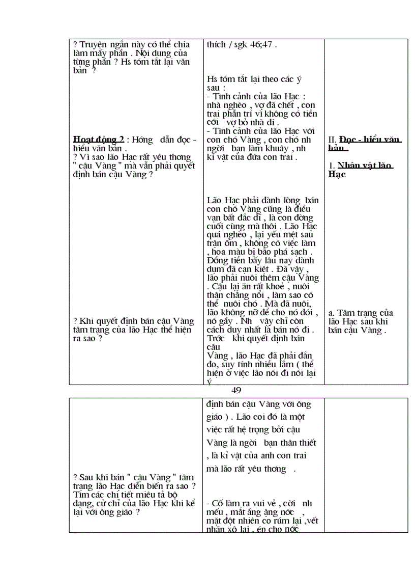 image for page Giáo án Ngữ văn 8 cả năm 3 cột