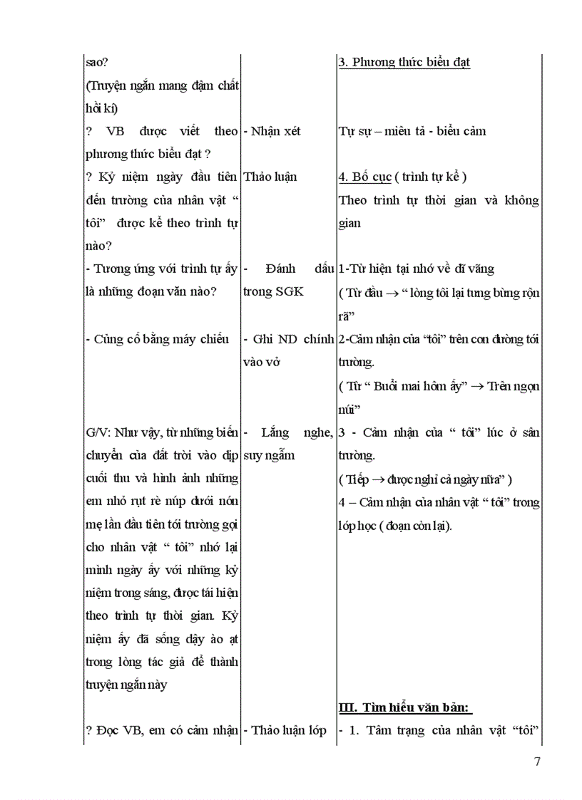 image for page Giáo án ngữ văn 8 chuẩn hay chi tiết năm học 2011 2012