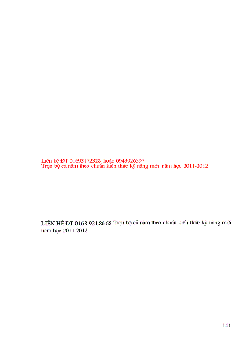 image for page Giáo án ngữ văn 8 chuẩn hay chi tiết năm học 2011 2012