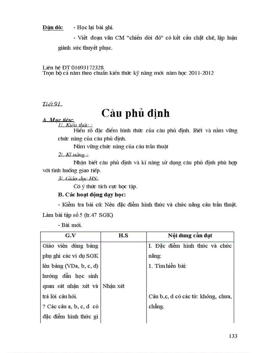 image for page Giáo án ngữ văn 8 chuẩn không cần chỉnh