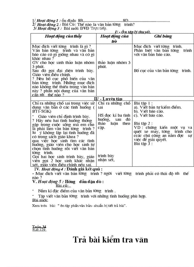 image for page Giáo án Ngữ văn 8 chuẩn kiến thức kỹ năng 2010 2011