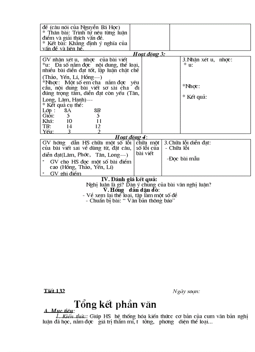 image for page Giáo án Ngữ văn 8 chuẩn kiến thức kỹ năng 2010 2011