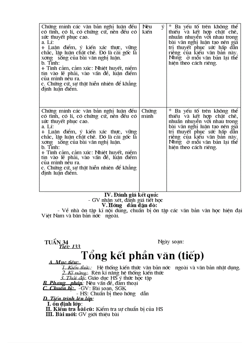 image for page Giáo án Ngữ văn 8 chuẩn kiến thức kỹ năng 2010 2011