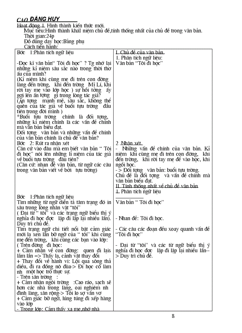 image for page Giáo án ngữ văn 8 chuẩn ktkn